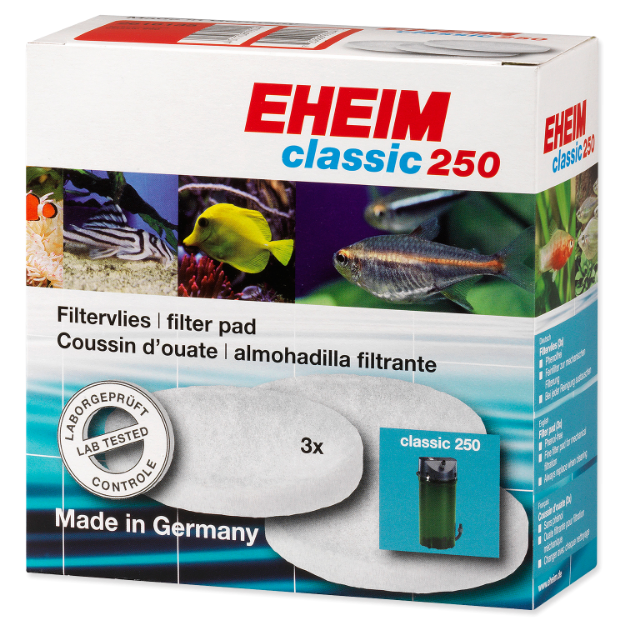 Nápln EHEIM vata filtracní jemná Classic 250 3ks