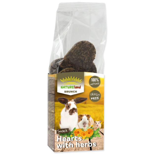 Obrázek Pochoutka NATURE LAND Brunch Srdíčka s měsíčkem  105 g